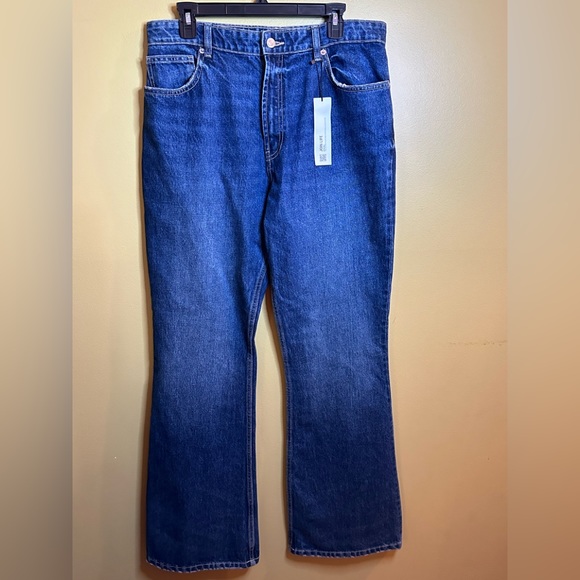 ZARA Flare Jeans - Size 14 - NWT - Picture 1 of 13